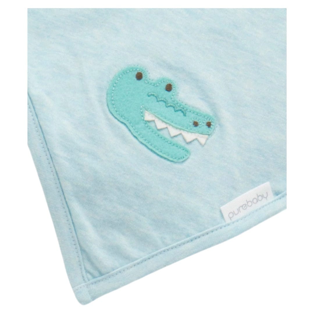 Pure Baby Newborn to 2Yr 3 Piece Gift Set - Jungle Faces