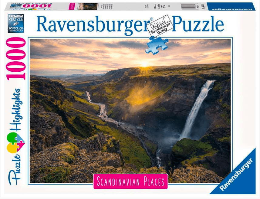 Ravensburger 10 Plus 1000 Pc Puzzle - Haifoss Waterfall, Iceland