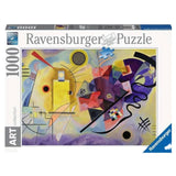 Ravensburger 10 Plus 1000 Pc Puzzle - Kandinsky Yellow Red Blue