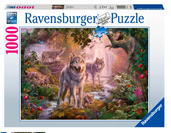 1000 Pc Puzzle - Summer Wolves