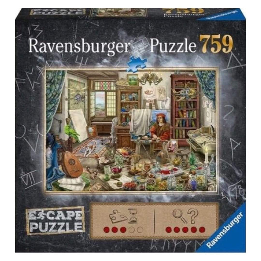 Ravensburger 12 Plus 759 Pc Escape Puzzle - Artist's Studio