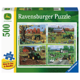 Ravensburger 8 Plus 500 Pc - Large Format Puzzle - John Deere Classic