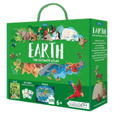 Sassi 6 Plus Ultimate Atlas: 500 Pc Puzzle, Book & Quiz Set - Earth