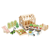 Tender Leaf Toys 3 Plus Greenhouse and Garden Set