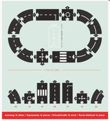16 Road Pieces - Expressway