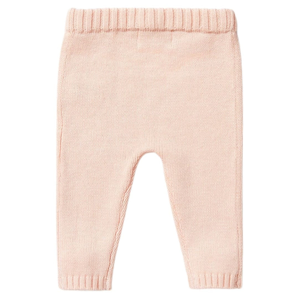 Wilson & Frenchy 0-3 Months to 18-24 Months Knitted Legging - Blush