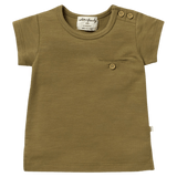 Wilson & Frenchy 0-3 Months to 18-24 Months Short Sleeve Pocket Tee - Leaf