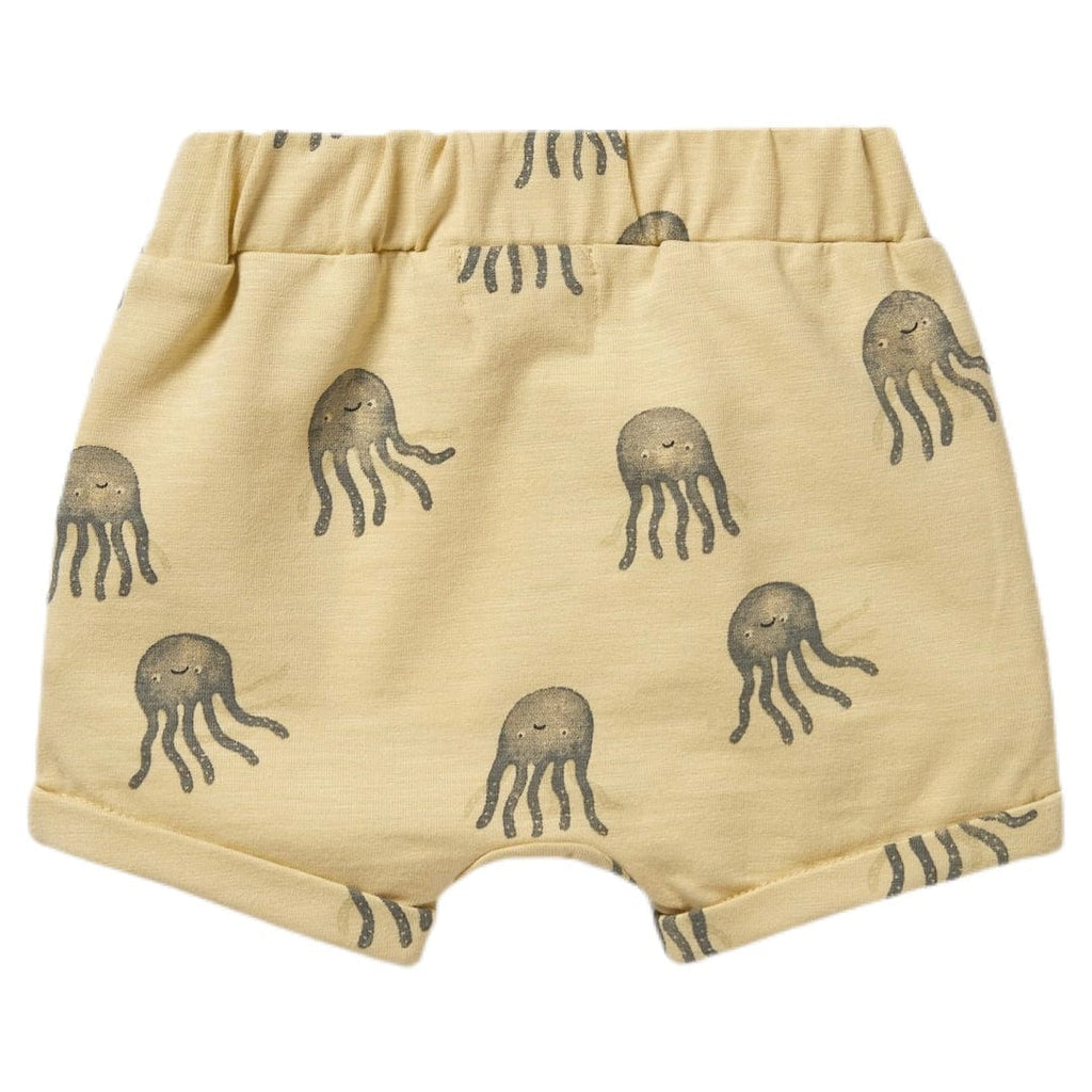 Wilson & Frenchy 0-3 Months to 18-24 Months Slouch Short - Ollie Octopus