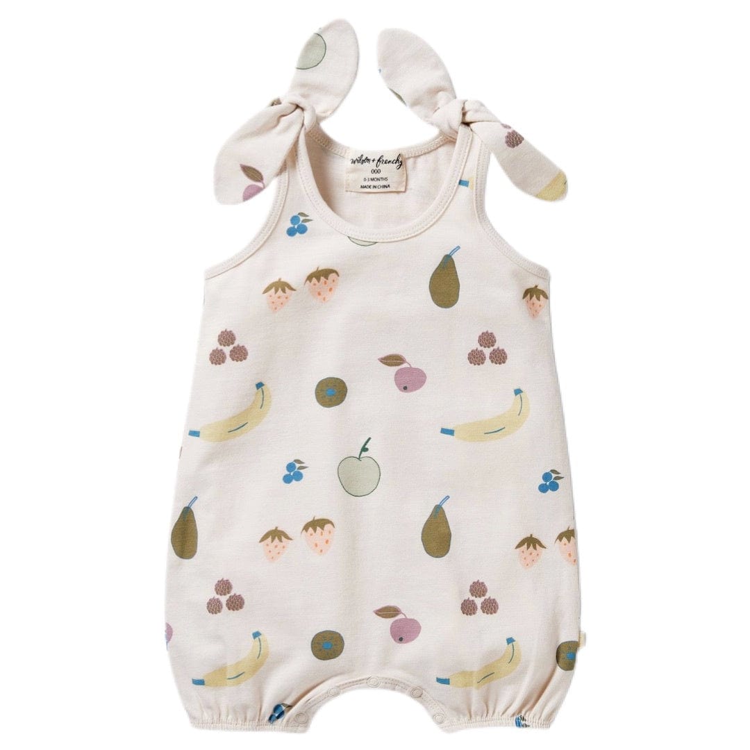 Wilson & Frenchy 0-3 Months to 18-24 Months Tie Playsuit - Fruity