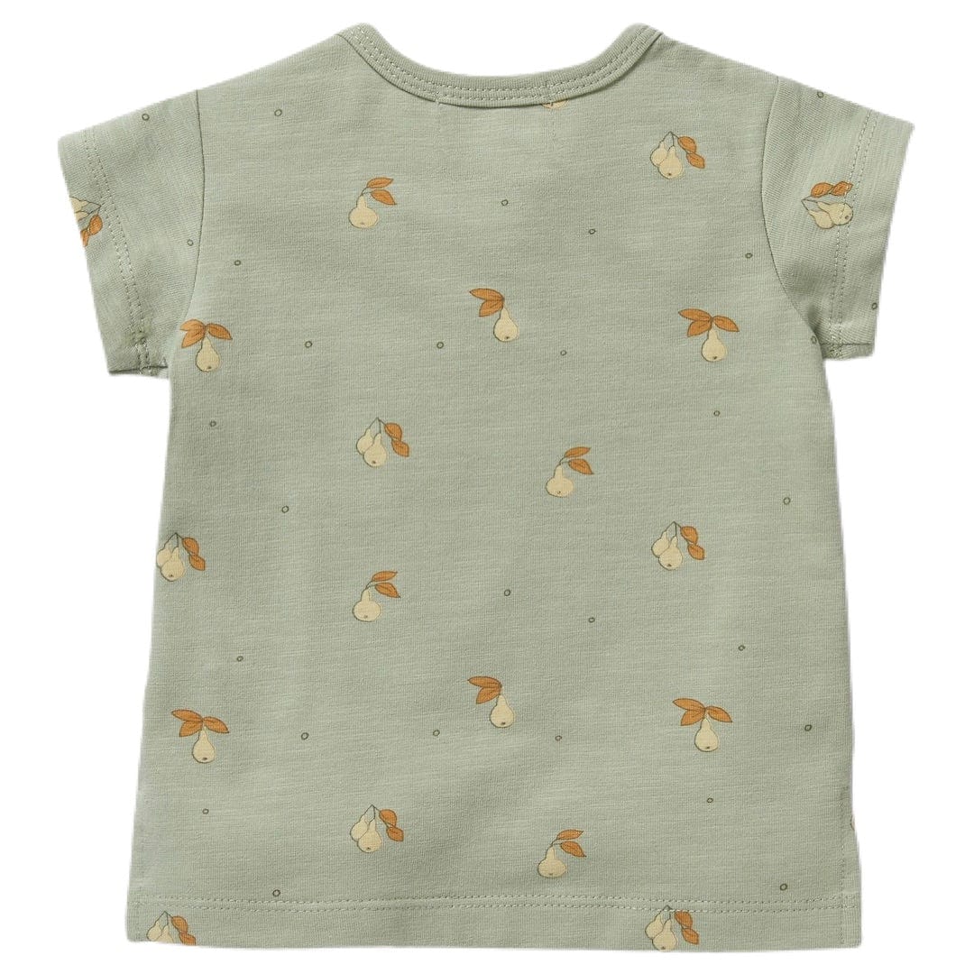 Wilson & Frenchy 6-12 Months to 18-24 Months Short Sleeve Pocket Tee - Perfect Pears