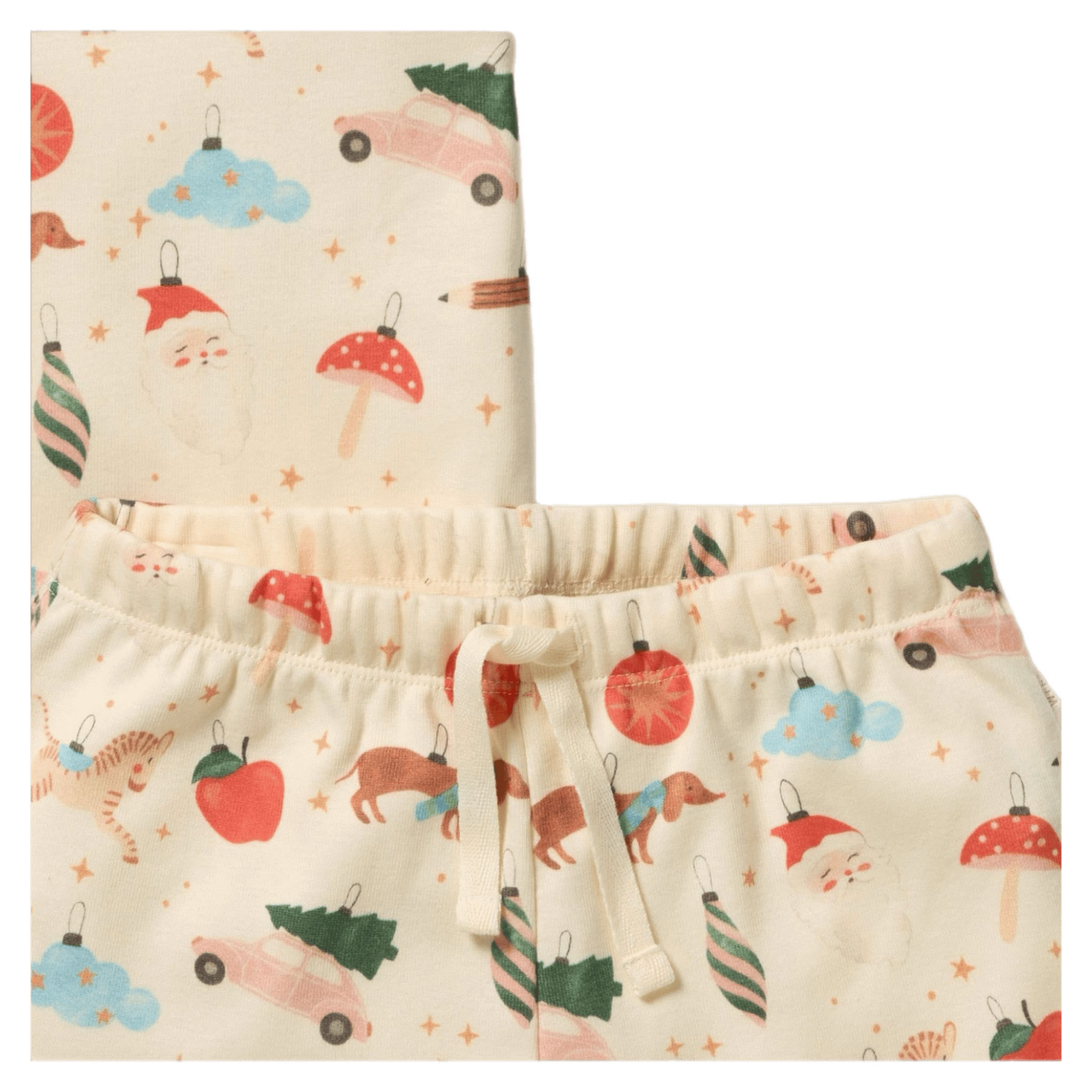 Short Sleeve Pyjamas - Deck the Halls