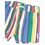 Variegated Stripe Drawcord Short - Multi
