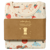 Short Sleeve Pyjamas - Deck the Halls