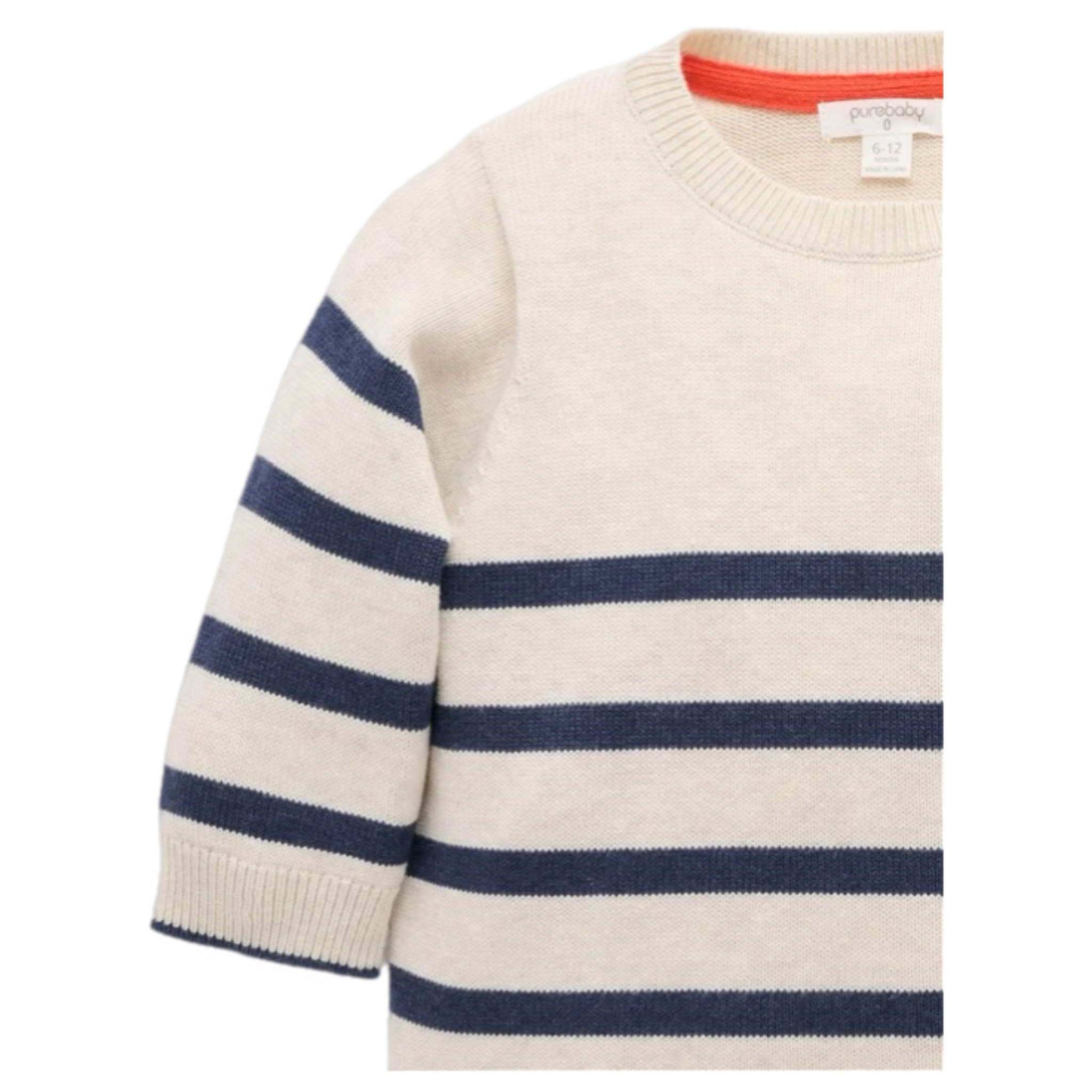 Classic Striped Jumper - French Navy Stripe