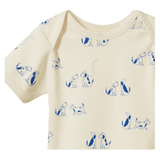 Short Sleeve Bodysuit - Dog Walk