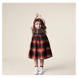 Das Ist Maurice 1 Year to 5 Years Empire Dress - Tartan