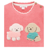 Puppy Jumper - Peach Melange
