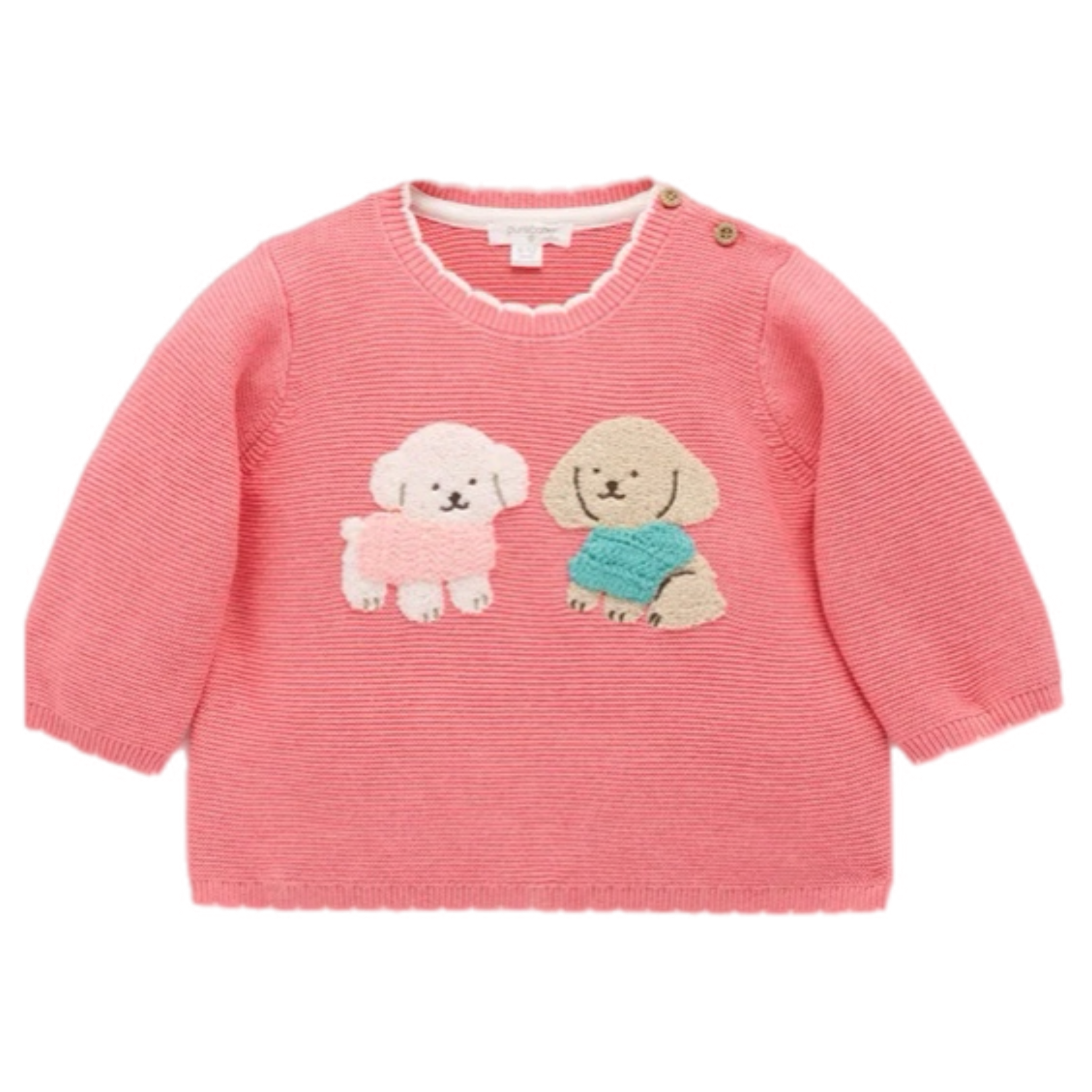 Puppy Jumper - Peach Melange