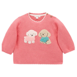 Puppy Jumper - Peach Melange