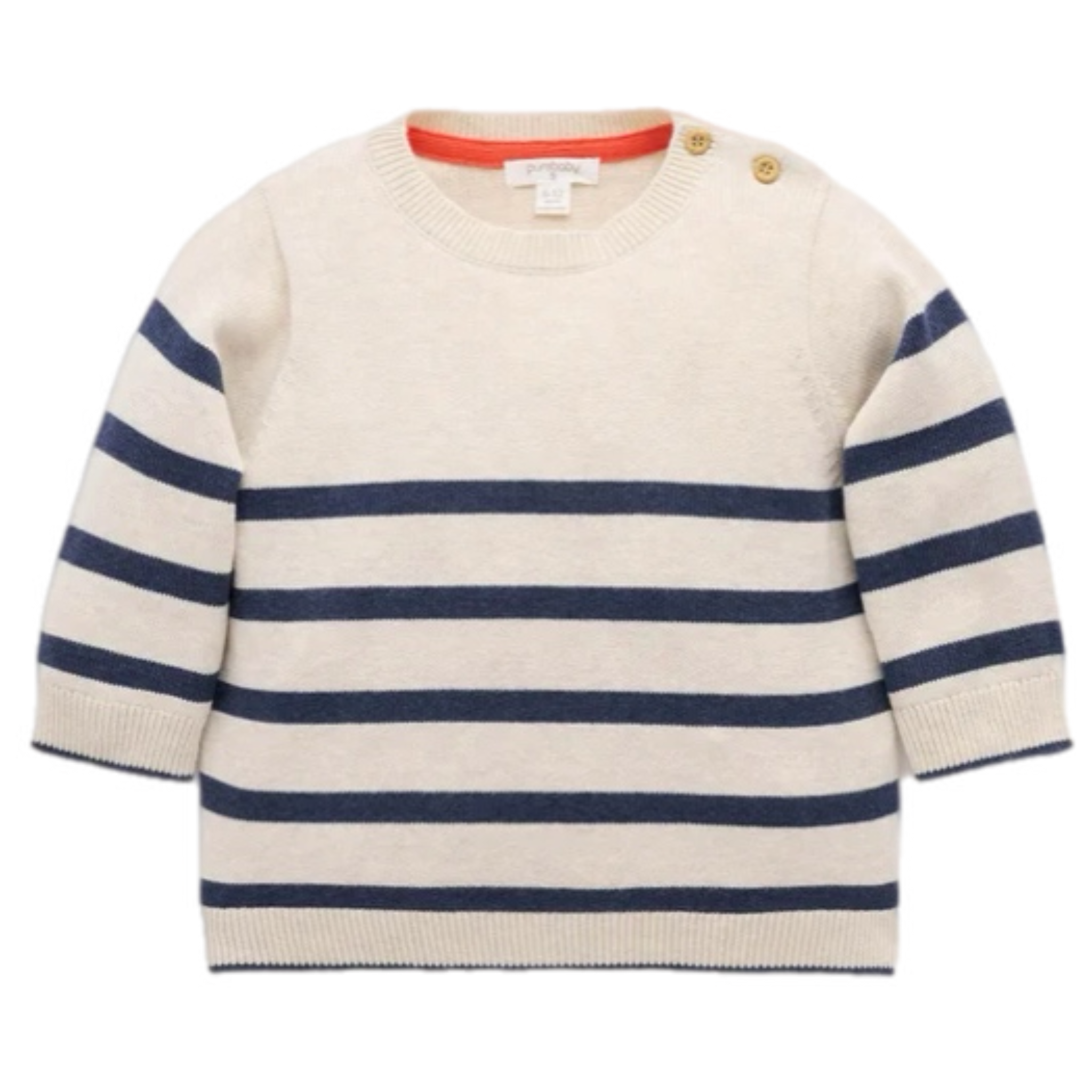 Classic Striped Jumper - French Navy Stripe