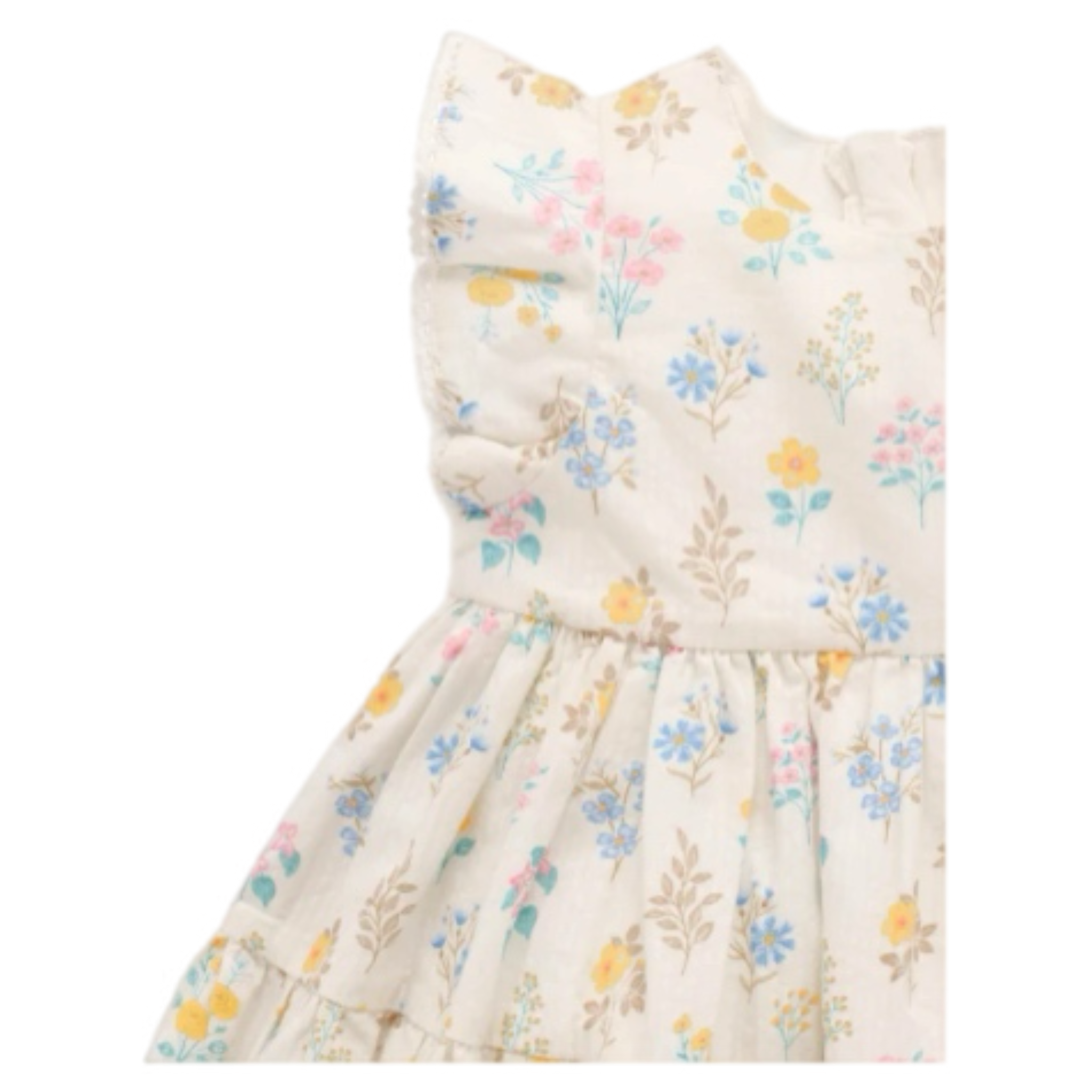 Gathered Dress - Posy