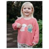 Puppy Jumper - Peach Melange