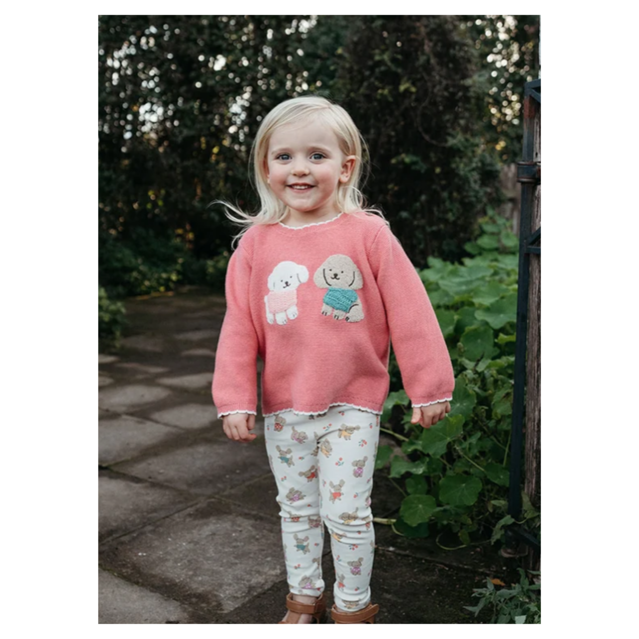 Puppy Jumper - Peach Melange