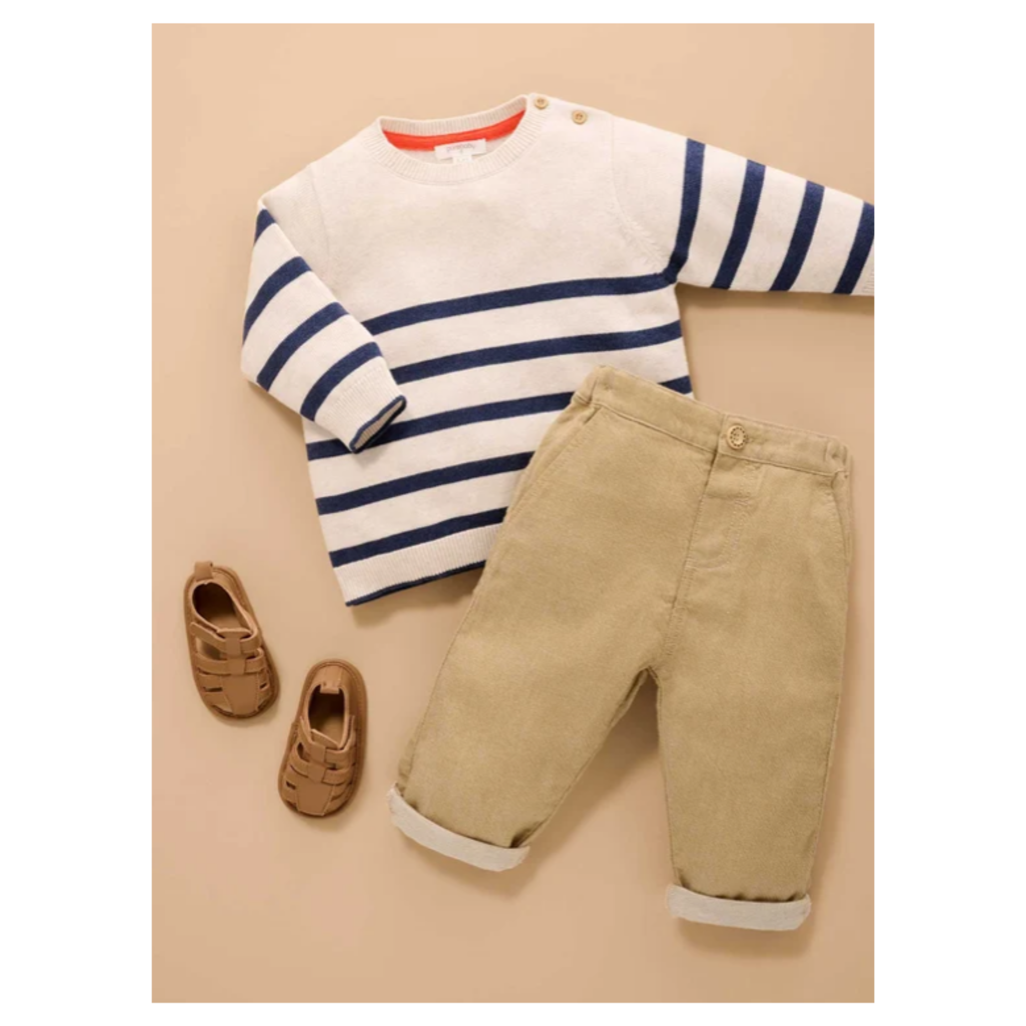 Classic Striped Jumper - French Navy Stripe