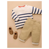 Classic Striped Jumper - French Navy Stripe