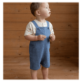 Tucker Shortie Overalls Chambray - Sky