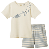 Shortie Pyjama Set - Jazz Rhythm