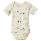 Short Sleeve Bodysuit - Dog Walk