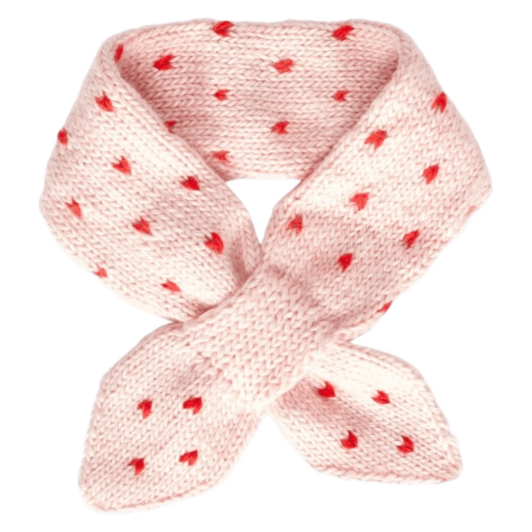 Acorn Kids One Size Cherry Cross Over Scarf - Pink