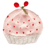 Acorn Kids Small to Large SM Cherry Beanie - Pink