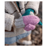 Acorn Kids Small to Large Wilderness Mittens - Pink