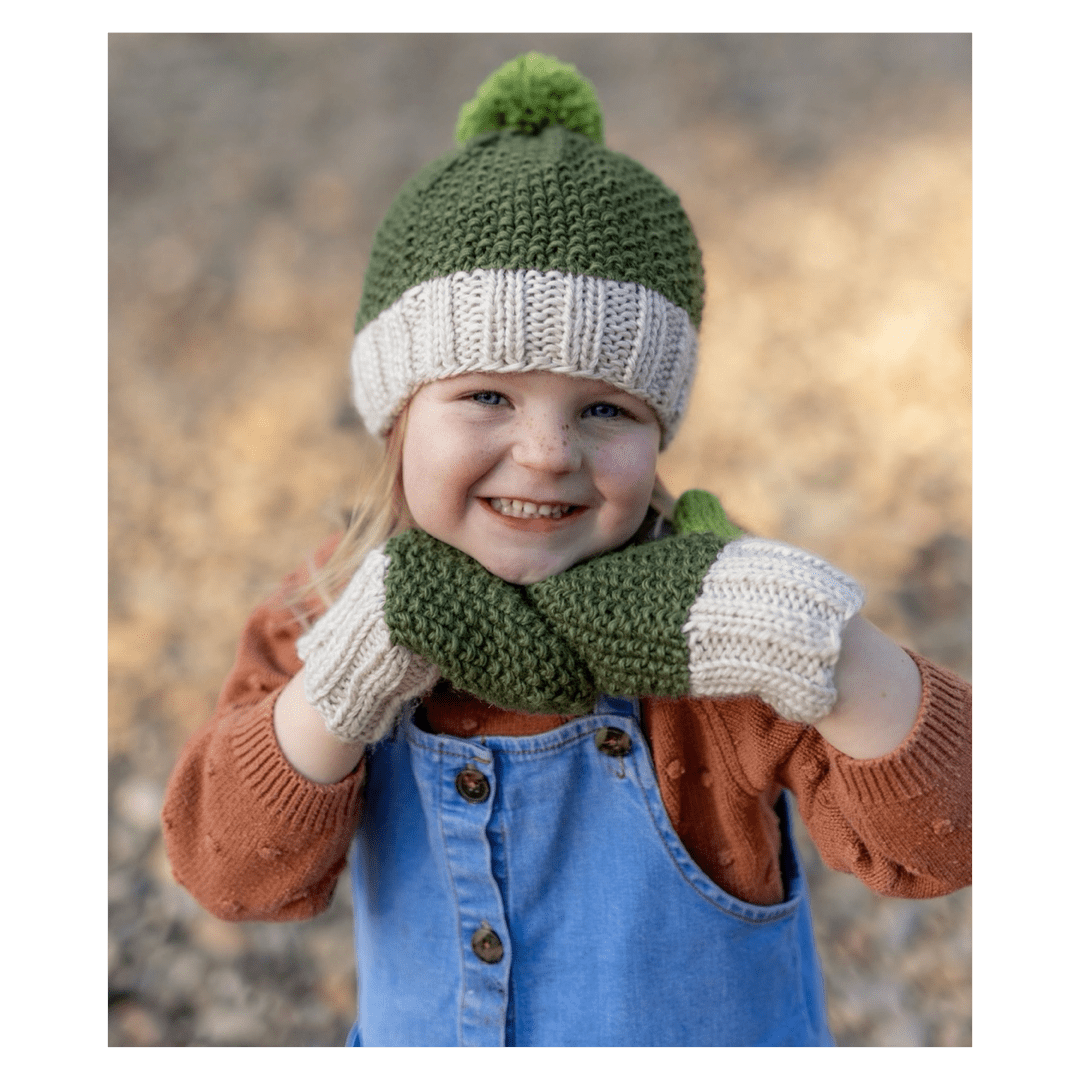 Acorn Kids Small to Medium Wilderness Beanie - Khaki