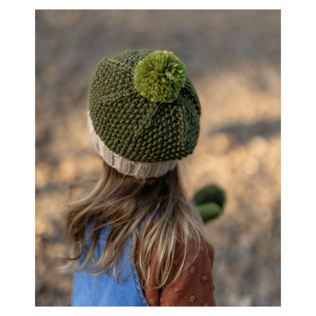 Acorn Kids Small to Medium Wilderness Beanie - Khaki