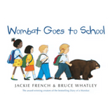 Angus & Robertson 3 Plus Wombat Goes to School - Jackie French, Bruce Whatley