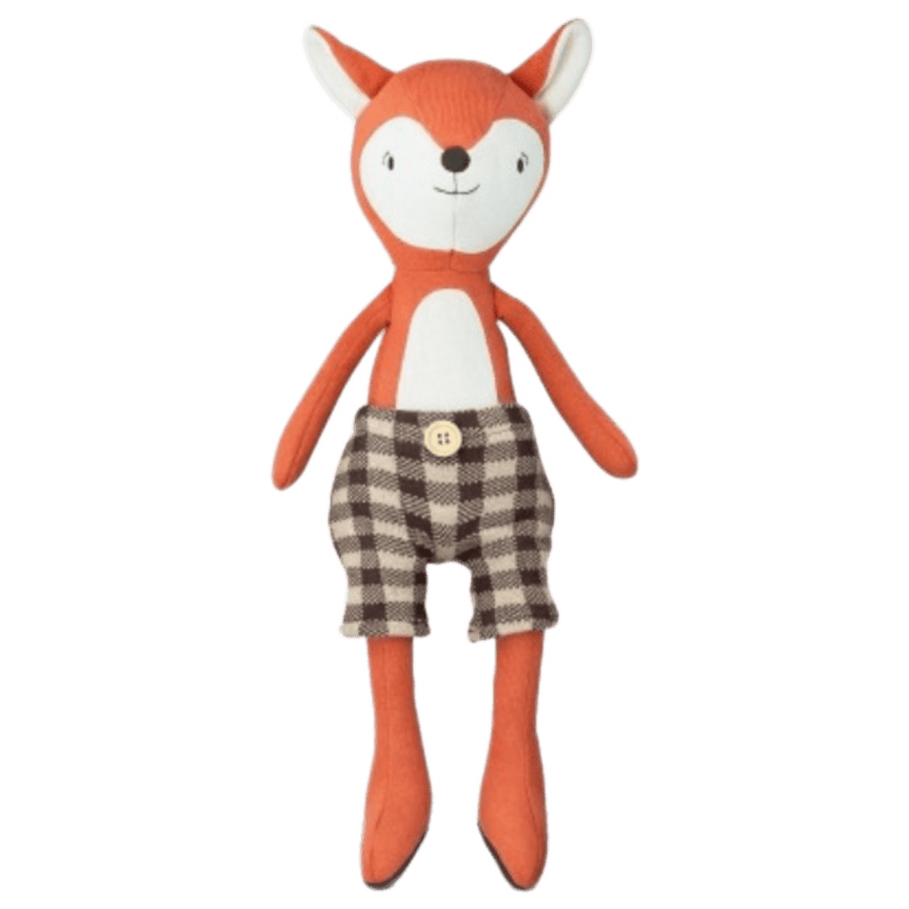 Apple Park Birth Plus Organic Knit Fox - Franky