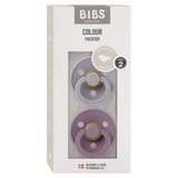 BIBS 6 Months Plus Colour, Anatomical S2 - Fossil Grey/Mauve