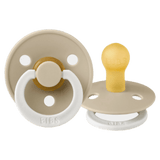 BIBS 6 Months Plus Colour, Round S2 Glow - Vanilla