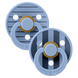 BIBS 6 Months Plus Studio Colour, S2 - Pin Sky Blue Mix