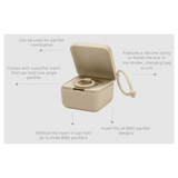 BIBS Birth Plus Pacifier Box - Vanilla