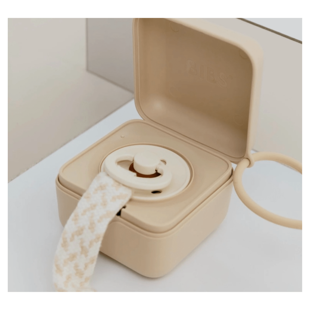 BIBS Birth Plus Pacifier Box - Vanilla