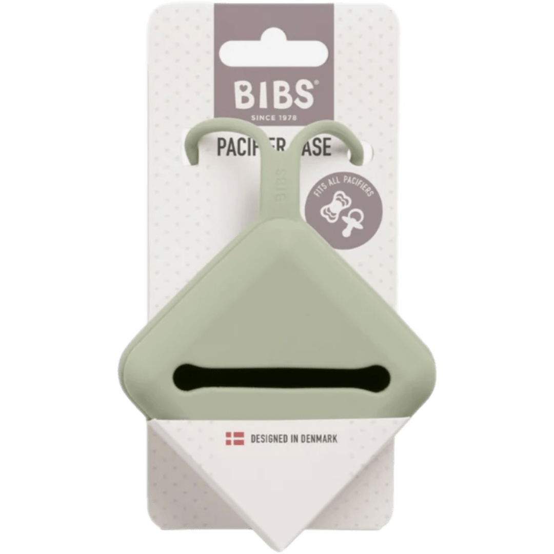 BIBS Birth Plus Pacifier Soft Case - Sage