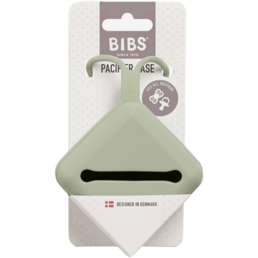 BIBS Birth Plus Pacifier Soft Case - Sage