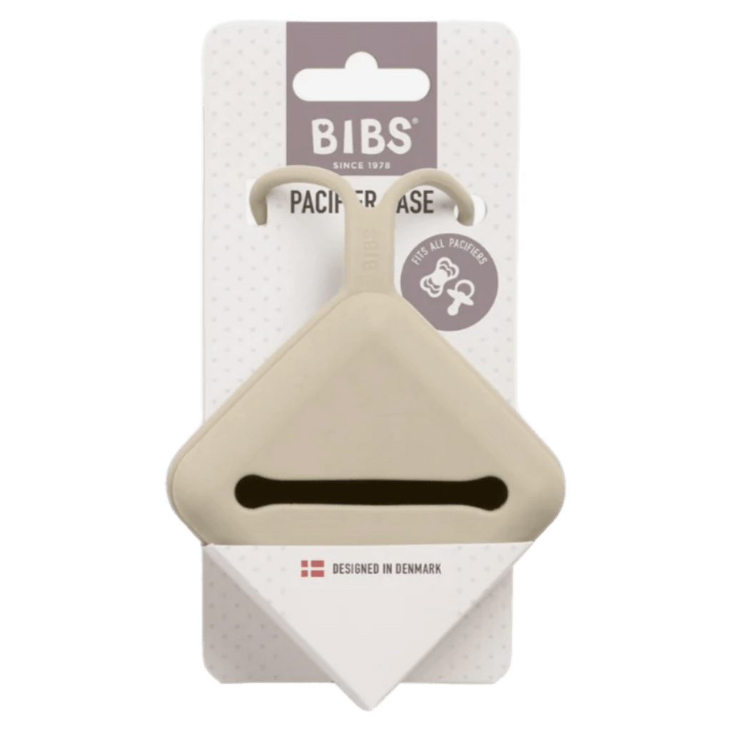 BIBS Birth Plus Pacifier Soft Case - Vanilla