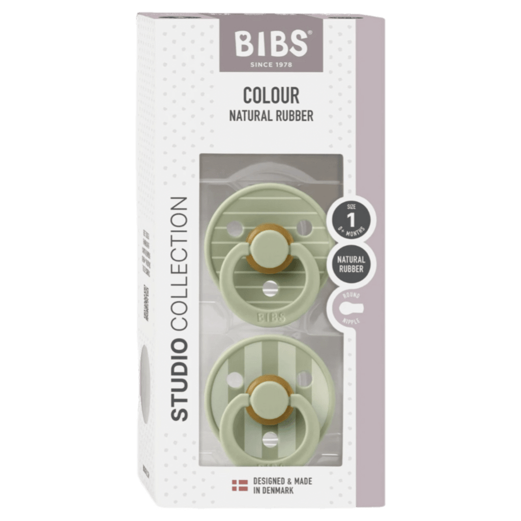 BIBS Birth Plus Studio Colour, S1 - Pin Sage Mix