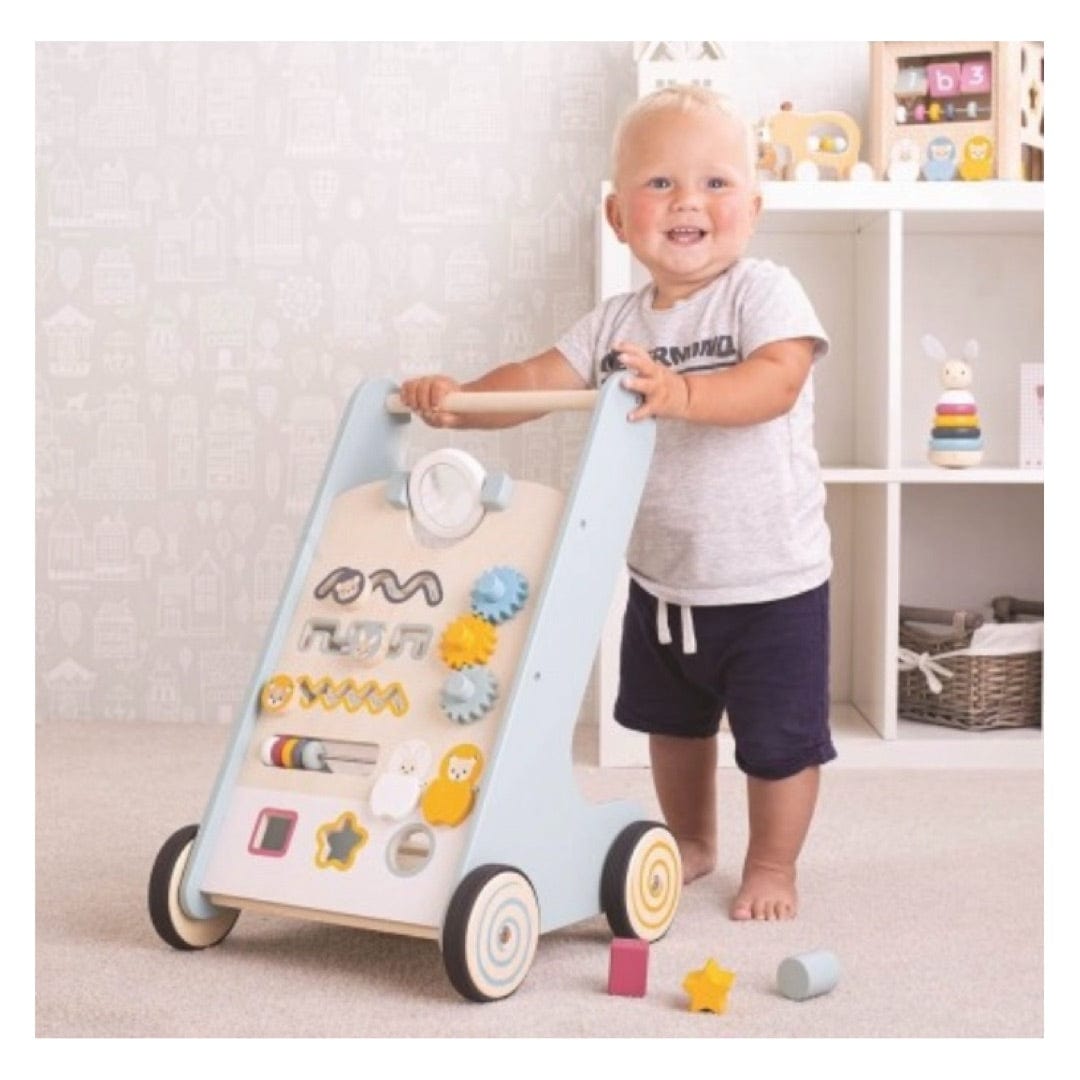 Bigjigs Toys 12 Mths Plus Activity Walker - Pastel