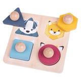 Bigjigs Toys 12 Mths Plus Animal Shape Puzzle